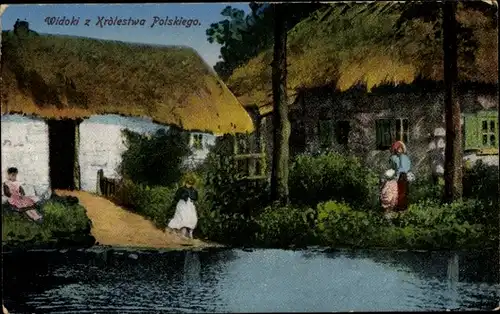 Ak Polen, Królestwo Polskie, Dorfpartie