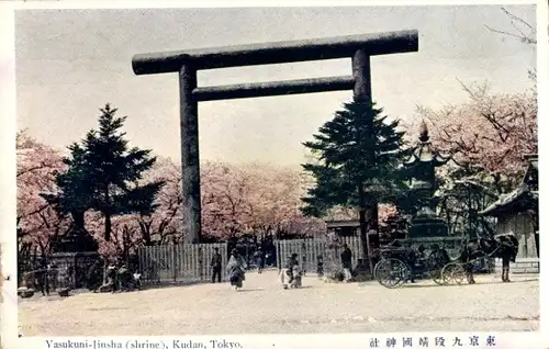 Ak Tokio Tokio Japan, Yasukuni-Jinsha, Kudan