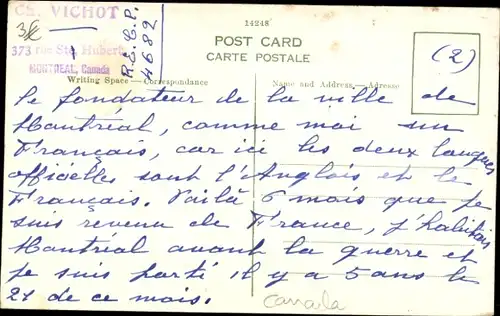 Ak Montreal Quebec Kanada, Kathedrale