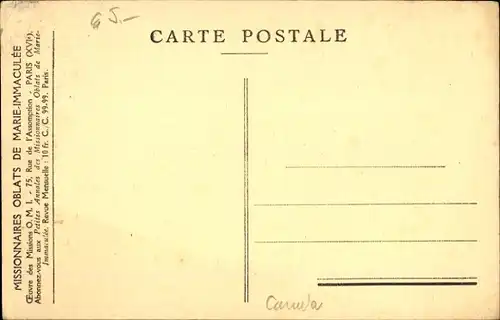 Ak Missions d'Extreme Nord Canadien, Missionnaires, Pretre et Frere Coadjuteur a l'ouvrage