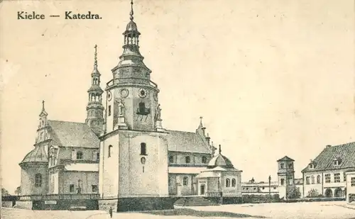 Ak Kielce Polen, Katedra, Kathedrale
