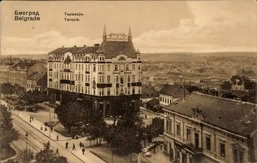Ak Beograd Belgrad Serbien, Terazie