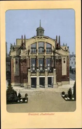Ak Bielefeld in Nordrhein Westfalen, Stadttheater