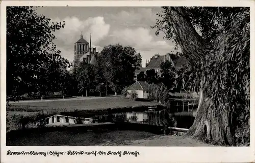 Ak Braniewo Braunsberg Ostpreußen, Katholische Kirche