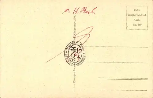 Ak Krasnolessje Rominten Ostpreußen, Hirschdenkmal an der Kapelle