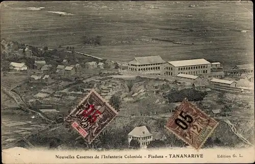 Ak Antananarivo Tananarive Madagaskar, Nouvelles Casernes de l'Infanterie Coloniale, Fiadana