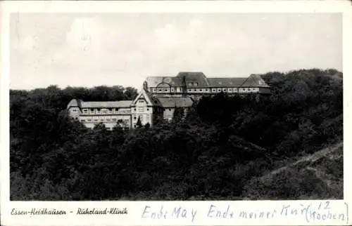 Ak Heidhausen Essen im Ruhrgebiet, Ruhrland-Klinik