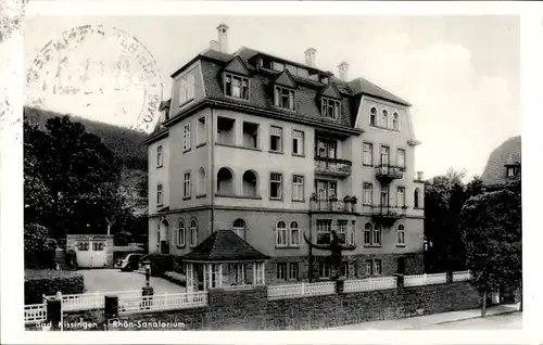 Ak Bad Kissingen Unterfranken Bayern, Blick auf das Rhön Sanatorium