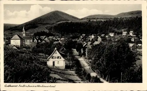 Ak Siedlinghausen Winterberg im Sauerland, Panorama
