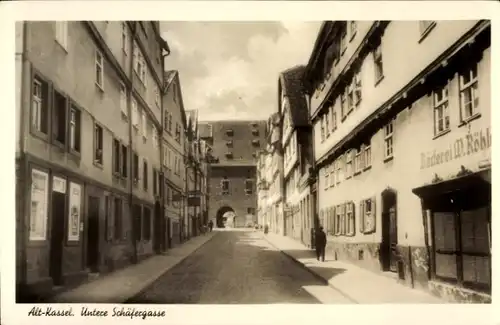 Ak Kassel in Hessen, Untere Schäfergasse, Bäckerei