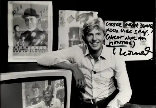 Ak Schauspieler Thomas Naumann, Portrait, Autogramm