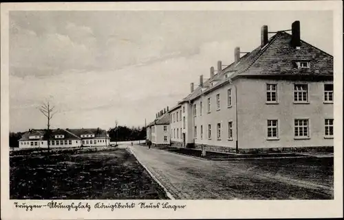 Ak Königsbrück in der Oberlausitz, Truppenübungsplatz, Neues Lager