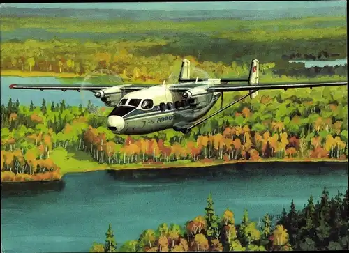 Ak Passagierflugzeug Antonow An-28