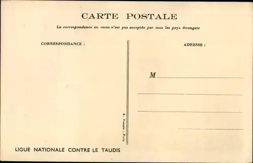 Künstler Ak Poulbot, Francisque, Jungen, gefrorenes Wasser im Krug, Ligue Nationale contre le Taudis