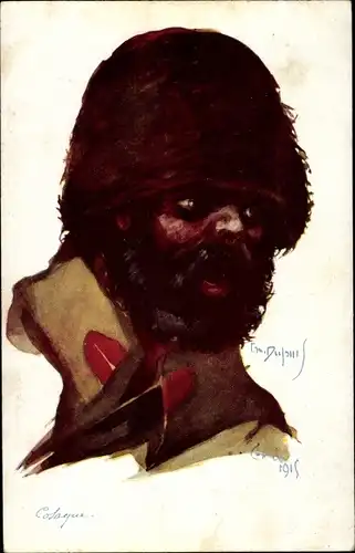 Künstler Ak Dupuis, E., Kosake, 1915