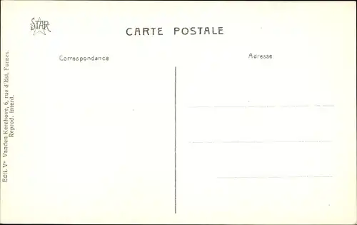 Ak Furnes Westflandern, Procession, Les Prophètes