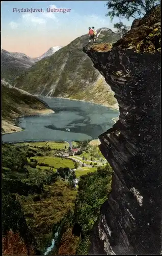 Ak Geiranger Norwegen, Flydalsjuvet