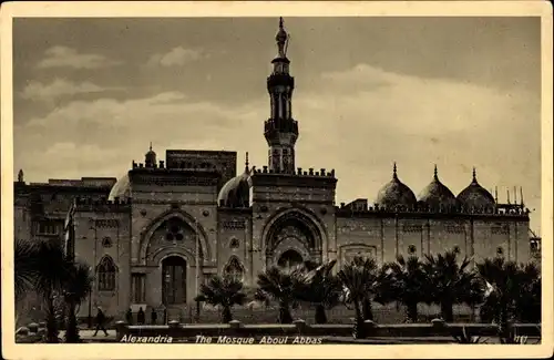 Ak Alexandria Ägypten, Aboul Abbas Moschee