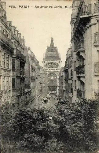 Ak Paris XVIII. Montmartre, Rue André del Sarte