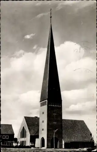 Ak Munster im Heidekreis, Truppenübungsplatz Munsterlager, St. Stephanus-Militär-Kirche