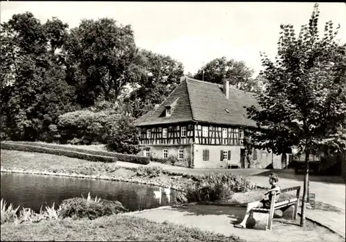 Ak Meuselwitz in Thüringen, Kreis Altenburg, Alte Mühle