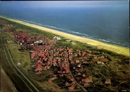 Ak Nordseebad Juist in Ostfriesland, Luftbild