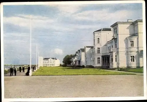 Ak Heiligendamm Bad Doberan, Blick auf die Promenade