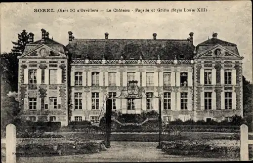 Ak Sorel Oise d'Orviller, Château