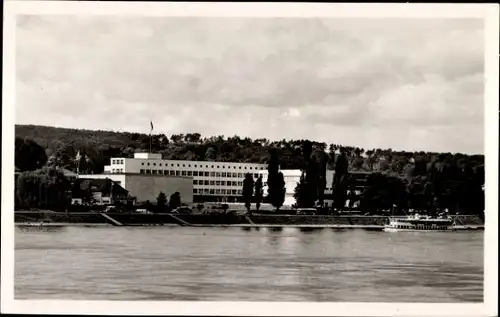 Ak Bonn am Rhein, Bundeshaus, Rheinseite