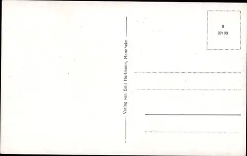 Ak Karlsruhe in Baden, Kaiserstraße, Straßenbahn, Fahrrad