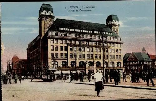 Ak Essen im Ruhrgebiet, Handelshof