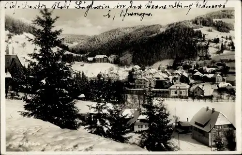 Ak Todtmoos im Schwarzwald, Winter, Panorama
