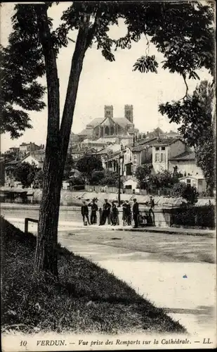 Ak Verdun Meuse, Kathedrale