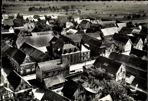 Ak Ohnenheim Elsass Bas Rhin, Rue Principale