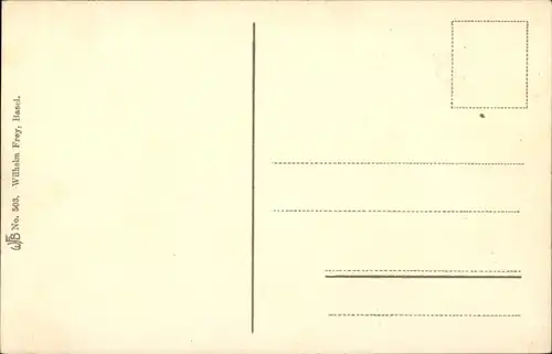 Ak Bâle Basel Stadt Schweiz, Münster mit Pfalz