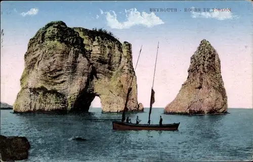 Ak Beirut Beyrouth Libanon, Al Raouche Rocks