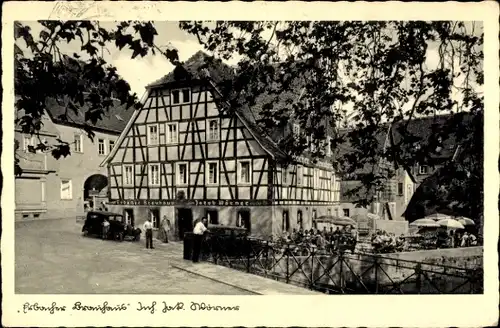 Ak Erbach im Odenwaldkreis Hessen, Brauhaus