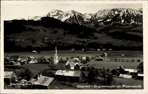 Ak Lingenau Vorarlberg, Gesamtansicht