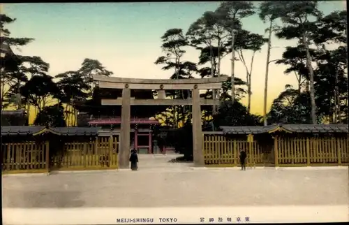 Ak Tokio Präf. Tokio Japan, Meiji-Shingu