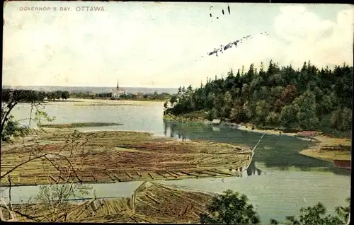 Ak Ottawa Ontario Kanada, Gouverneurs Bucht