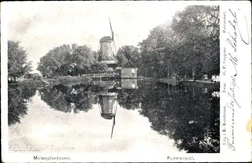 Ak Purmerend Nordholland, Molenplantsoen