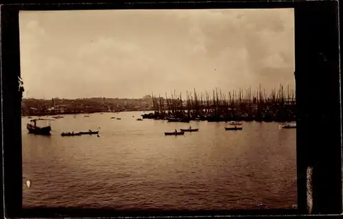 Foto Istanbul Türkiye, Bosphore und Stamboul, Hafenblick