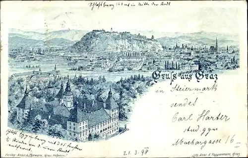 Litho Graz Steiermark, Gesamtansicht