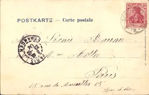 Ak Sankt Johann Bâle Basel Stadt Schweiz, Kloster, Totalansicht