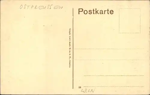 Ak Gussew Gumbinnen Ostpreußen, Alte Brücke