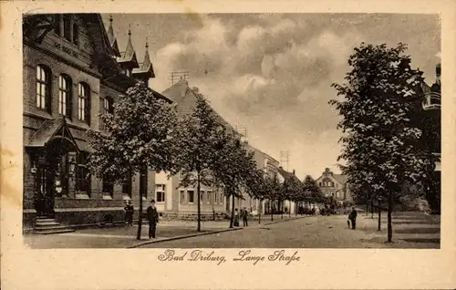 Ak Bad Driburg in Westfalen, Lange Straße