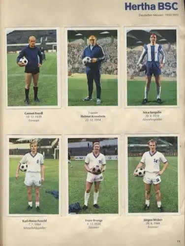 Bundesliga 1968/69 Fußball Bilder, Bergmann, 324 Sammel Bilder, 1969