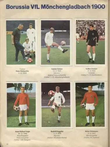 Fußball 1967/68 Fußballbilder, Bergmann, 359 Sammel Bilder, 1968