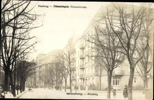 Ak Hamburg Mitte Altstadt, Bismarckstraße