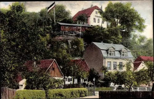 Ak Kamenz in Sachsen, Restaurant Zum Schlossberg